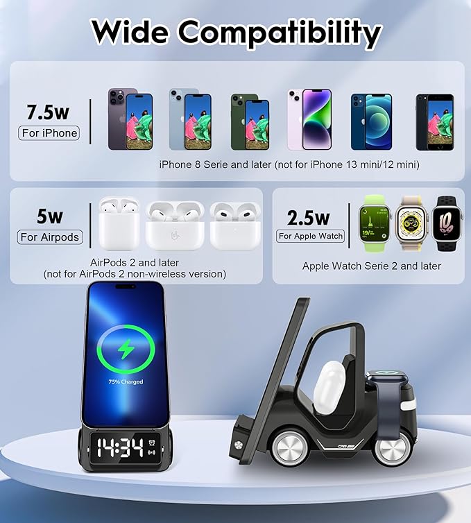 Wireless Charging Station for Forklifts