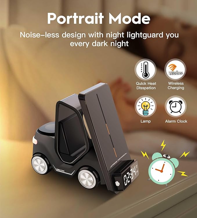 Wireless Charging Station for Forklifts